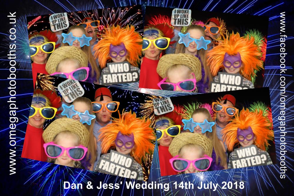 Dan & Jess' wedding | View more photos from the event at gallery.omegaphotobooths.co.uk/u/Omega-Photobooths/Dan-Jess-wedding